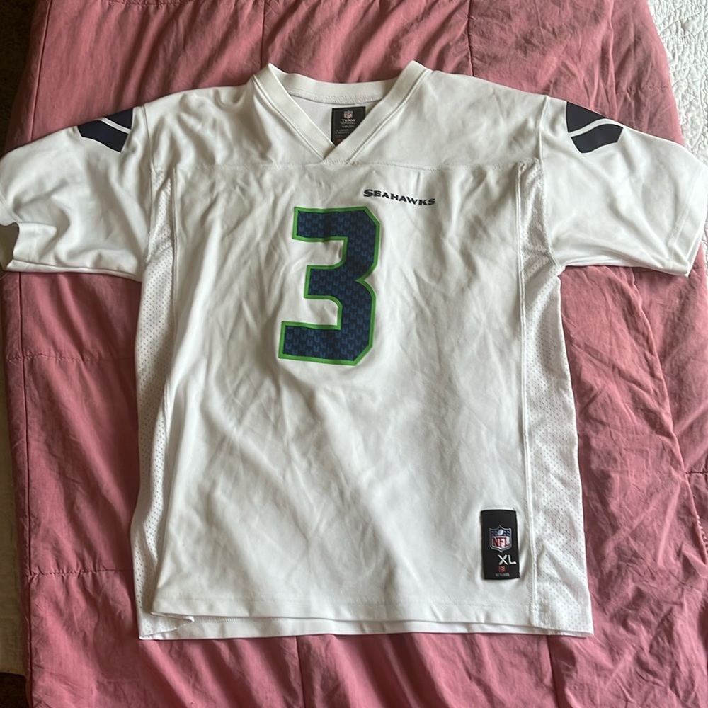 Seahawks Wilson Jersey youth xl